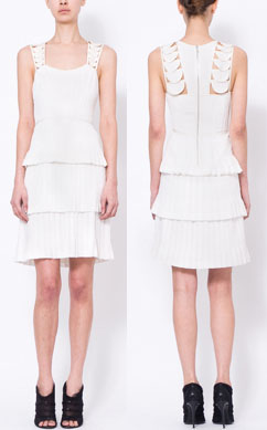 Kate wows in white Temperley London Moraiah dress at Wimbledon