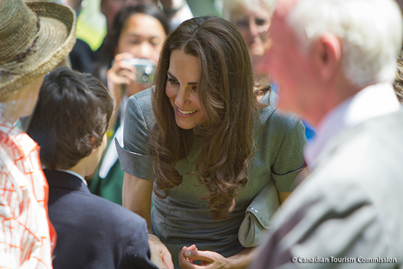Kate meets with people at the Canadian War Museum