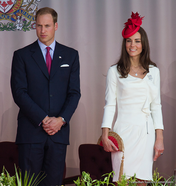 William and Kate in Canada Day