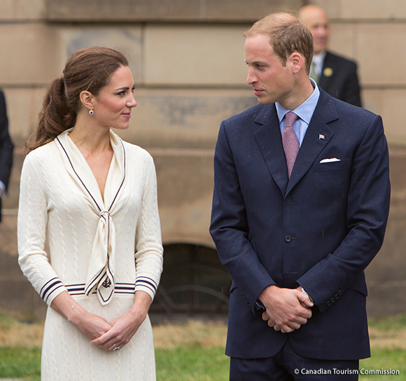 Duchess Kate's Alexander McQueen "Sailor Dress" ensemble.