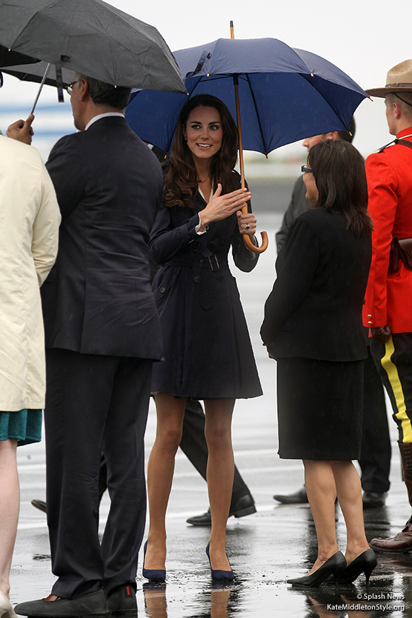 Kate arrives in Yellowknife