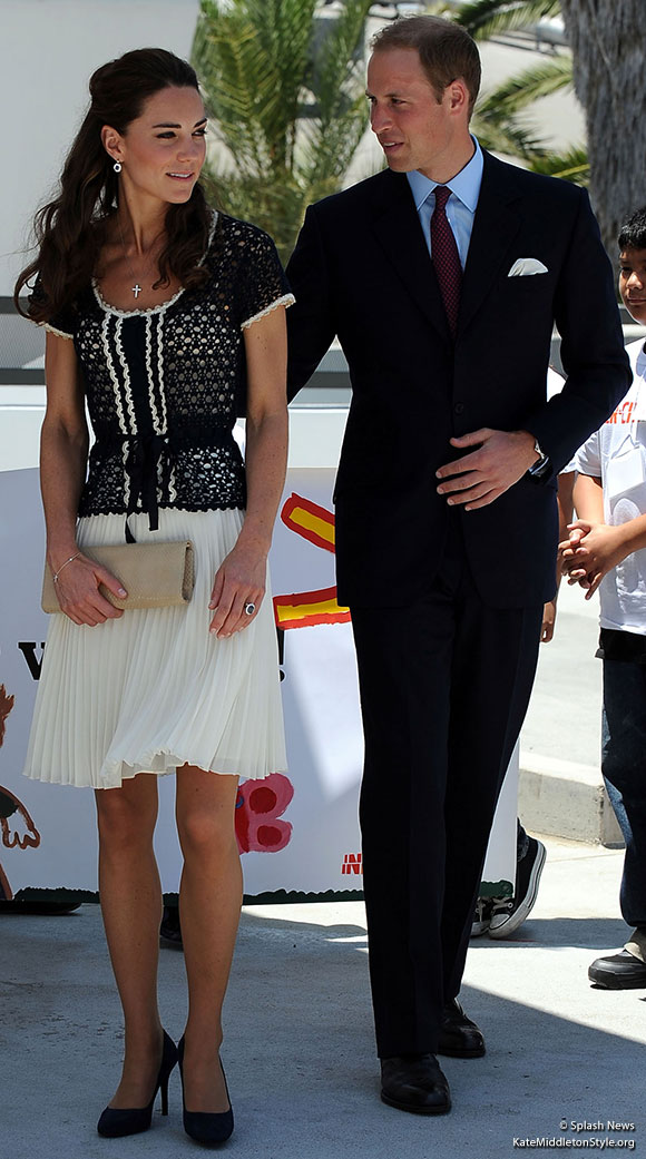William & Kate visit the Inner-City Arts Project in Los Angeles
