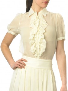 Lauren by Ralph Lauren Chiffon Blouse