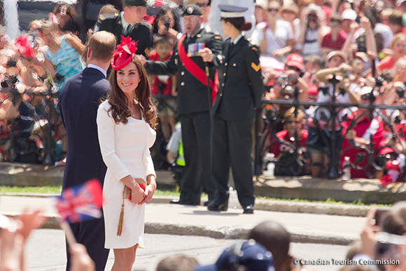 William and Kate attend Canada Day celebrations