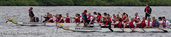 William and Kate Dragon Boat Racing