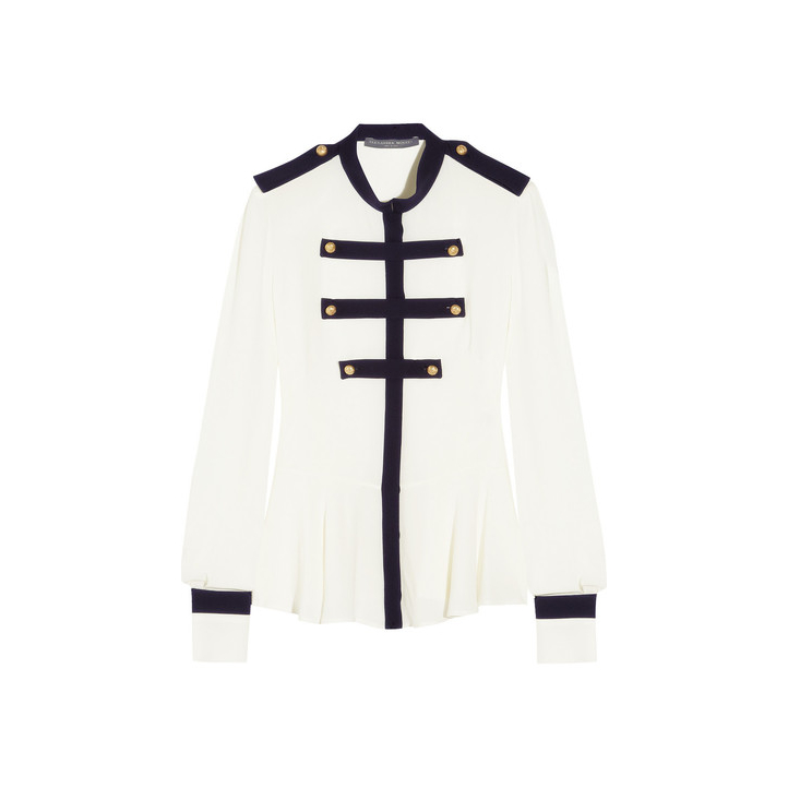 Alexander McQueen Military Blouse