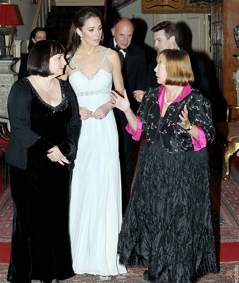 Kate Middleton Wears Stunning Grecian Gown For Her First Solo Royal Engagement