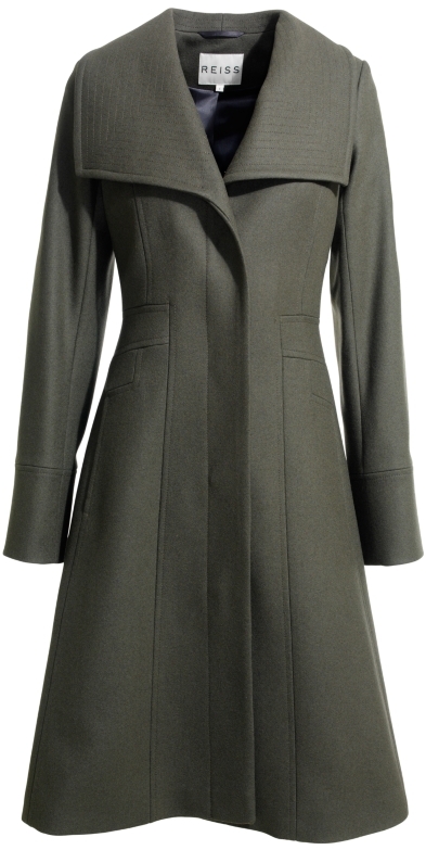 Reiss Angel Fit and Flare Coat