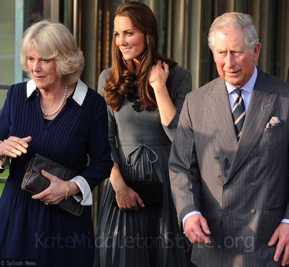 Prince Charles, The Duchess of Cornwall and The Duchess of Cambridge at the Dulwich Picture Gallery Kate Middleton visits Dulwich Art Gallery
