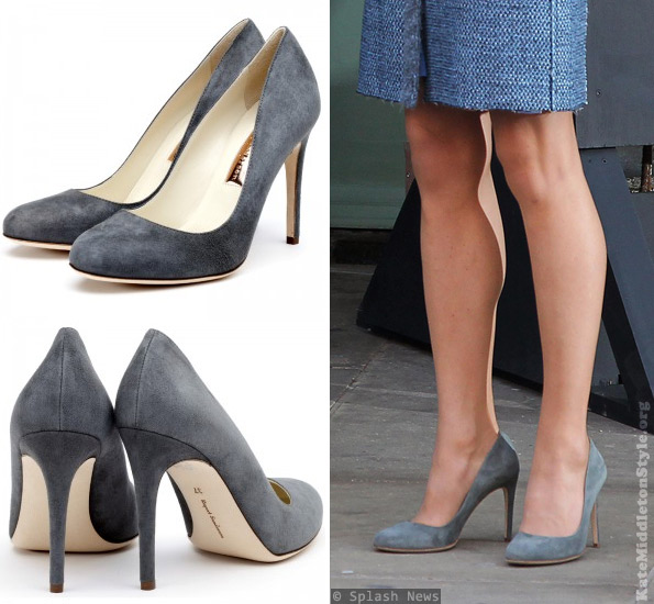 The Duchess wears Rupert Sanderson Malone pumps