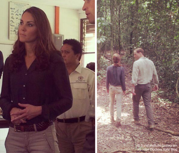 kate in her casual outfit