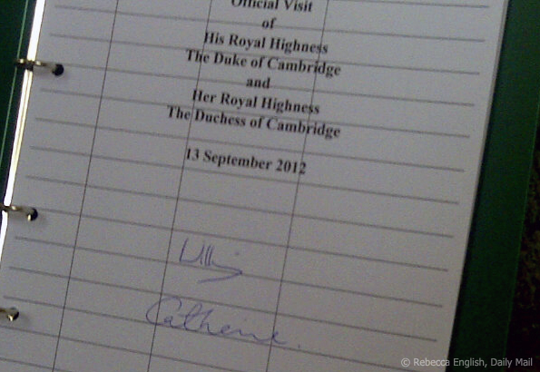 kate middleton signature kate middleton signature