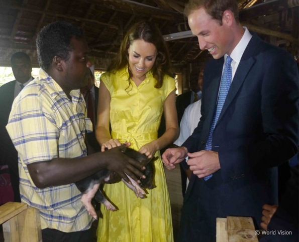 kate and william with the piglets kate and william with the piglets