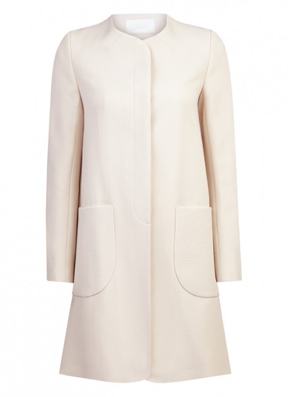 Goat Redgrave coat in nude