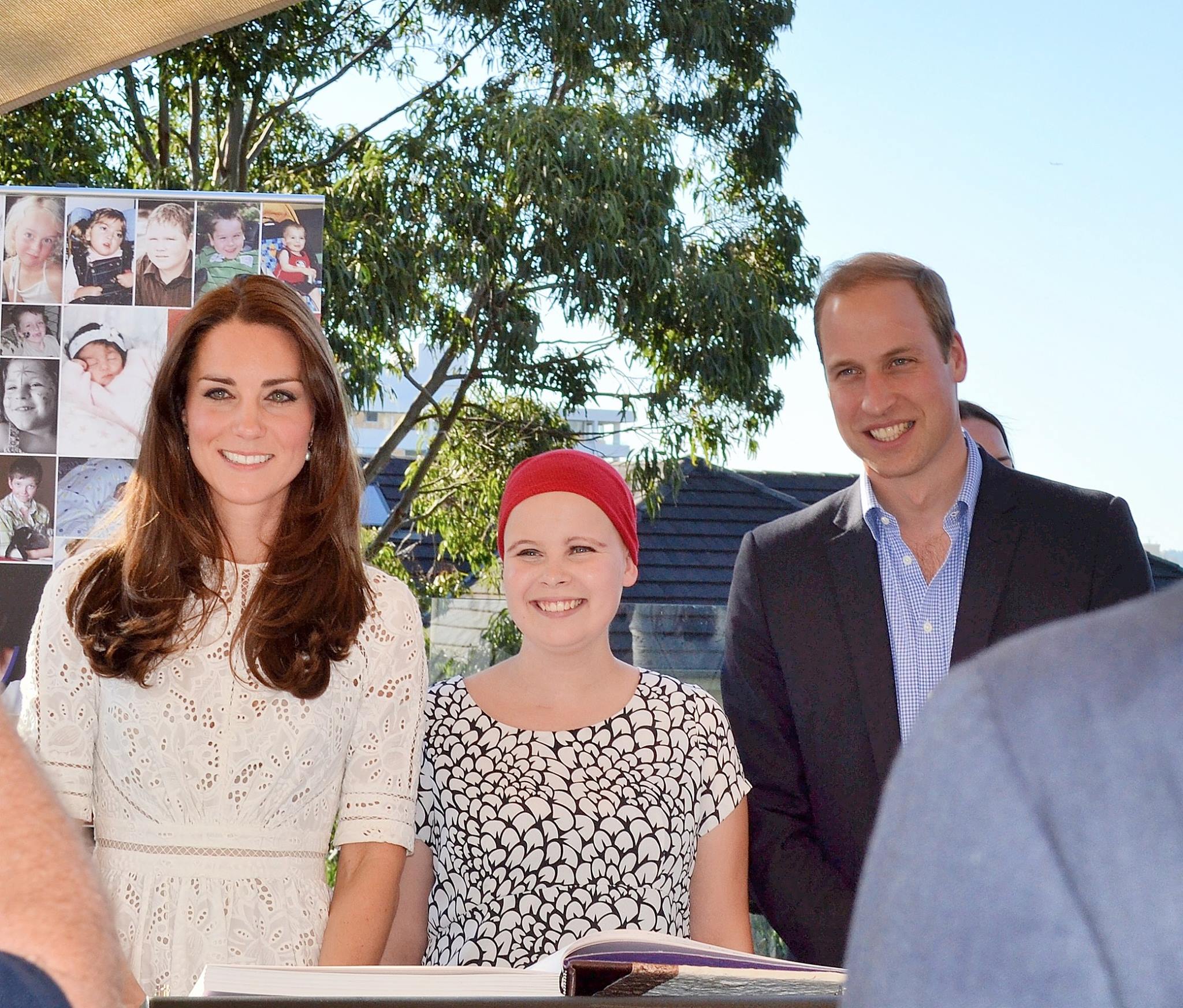 Day twelve, Kate wears white in Sydney