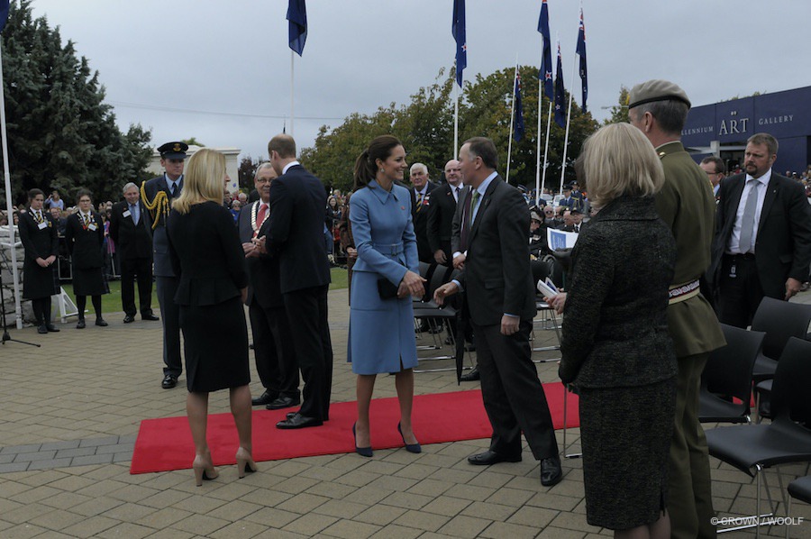 William and Kate in New Zealand