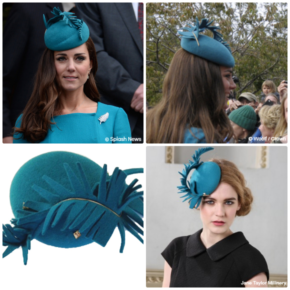 Kate's Teal Jane Taylor Hat