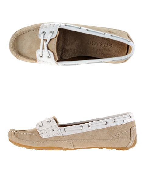 Sebago Bala Boat Shoes in Taupe