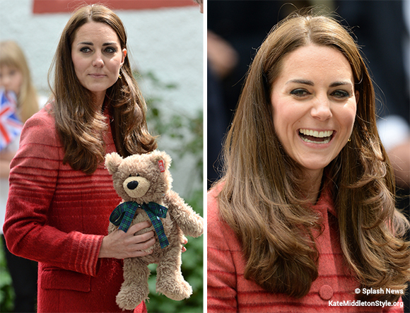 Kate at the Forteviot village fete