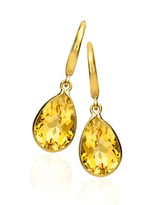 kiki mcdonough citrine drop earrings