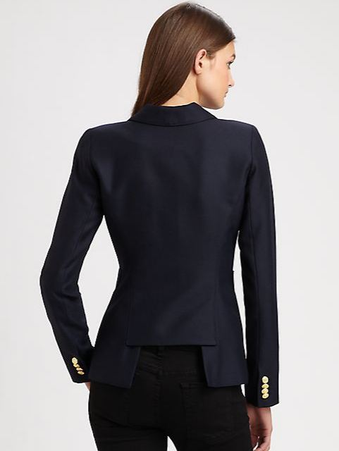 Smythe One Button Blazer