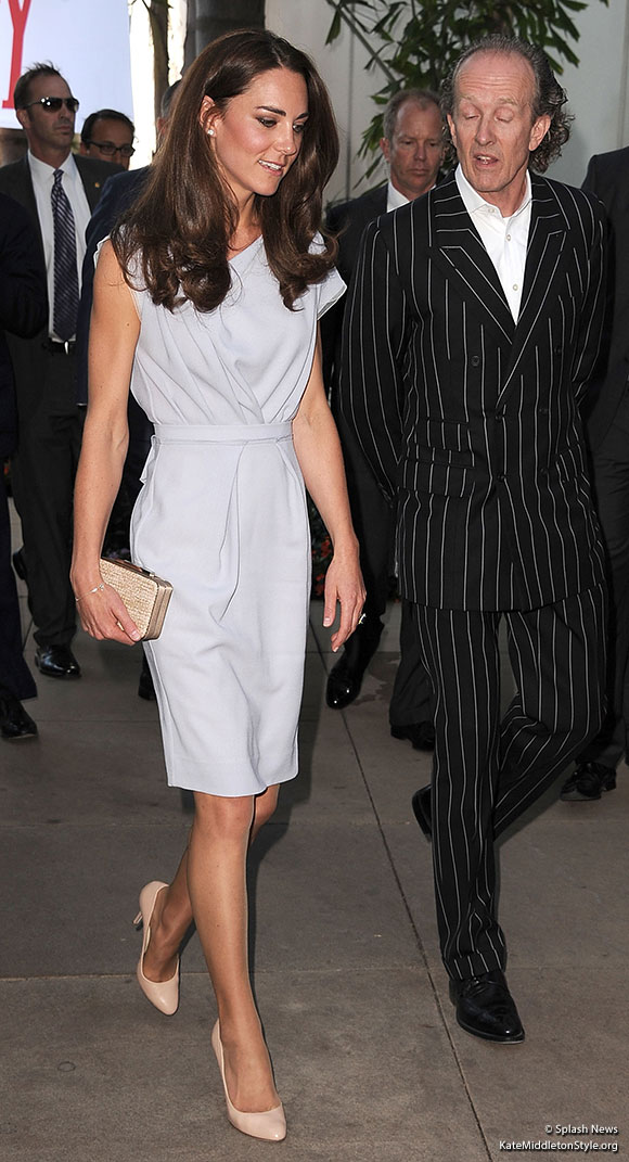 Kate wears Roksana Ilincic in Los Angeles, California, USA