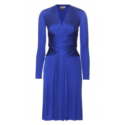 Issa ‘Engagement’ Wrap Dress in Blue