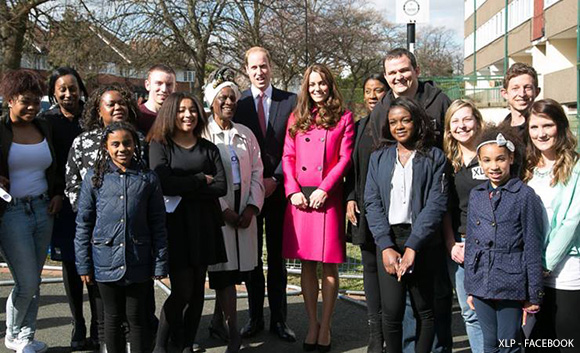 Duchess re-wears pink Mulberry coat for final engagements in South London