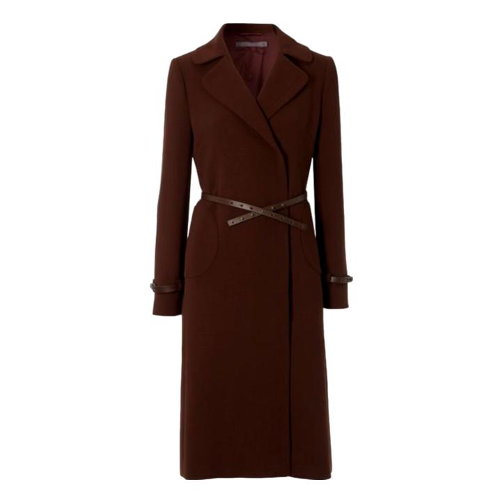 Hobbs Celeste Coat In Chestnut Brown