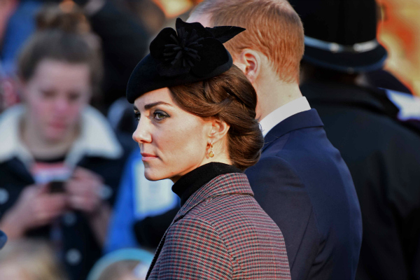 Kate attends church service to mark to 100th anniversary of the Gallipoli campaign