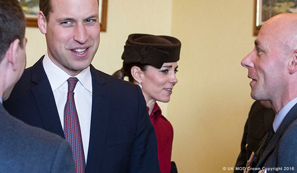 Kate Middleton rewears red L.K. Bennett coat for RAF disbandment event in Anglesey