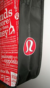 Lululemon carrier bag