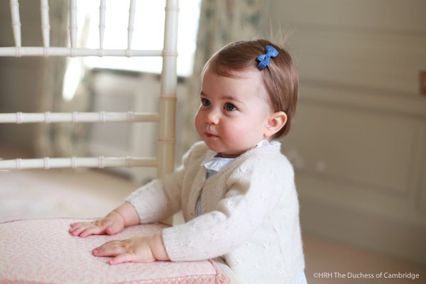New photos of Princess Charlotte to mark her first birthday