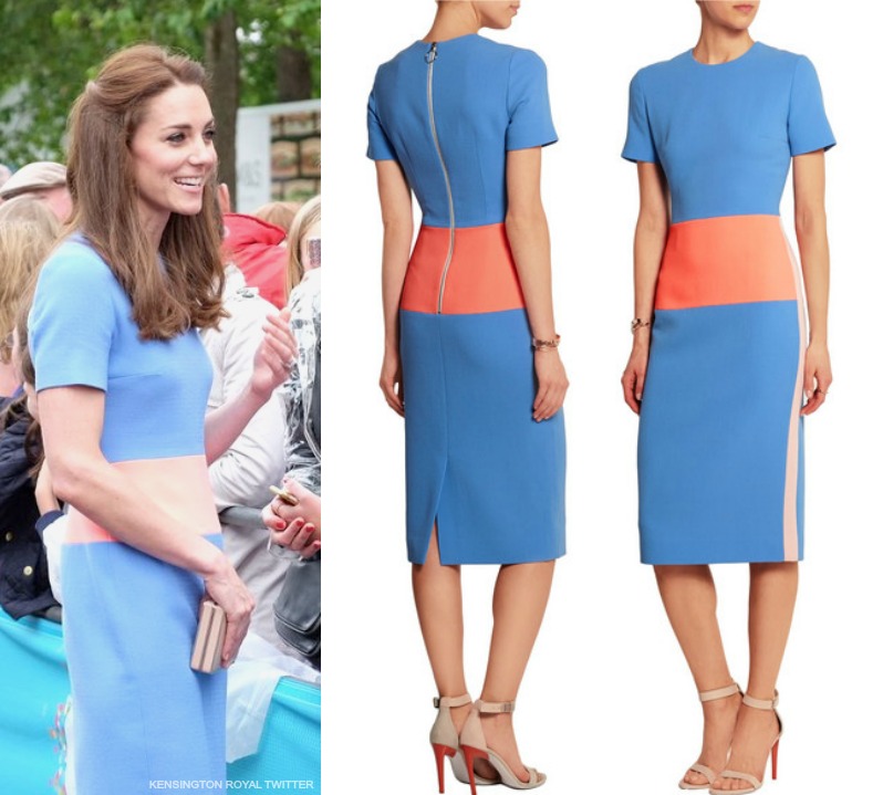Kate Middleton wearing Roksanda