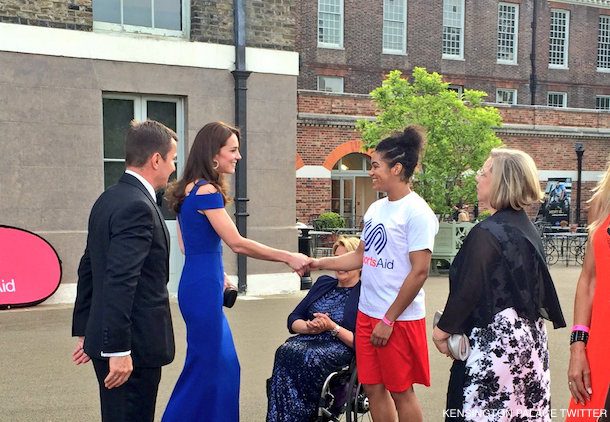 Kate Middleton attended the 2016 SportsBall held by SportsAid