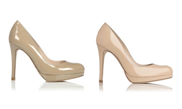 Kate Middleton's L.K. Bennett Sledge pumps in nude