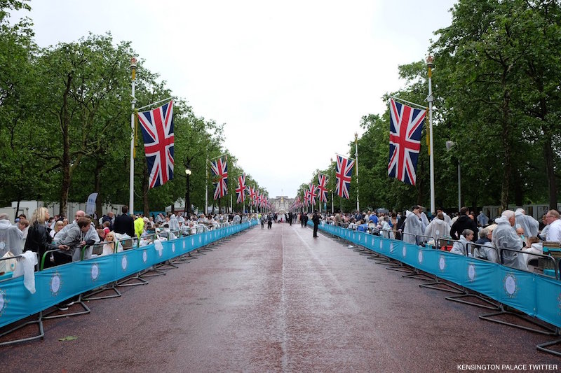 The Mall hosted it's first ever street party for The Patron's Lunch