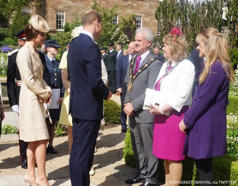 William and Kate attend a Garden Party in Belfast