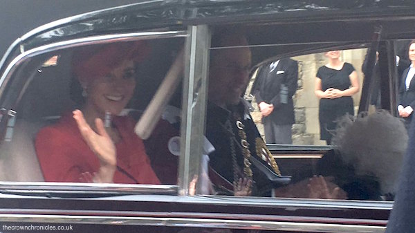 Picture of Kate Middleton at Order of the Garter