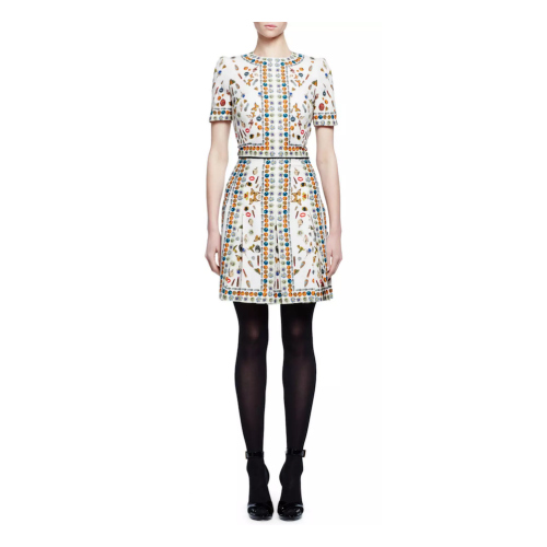 Alexander McQueen Obsession Print Dress