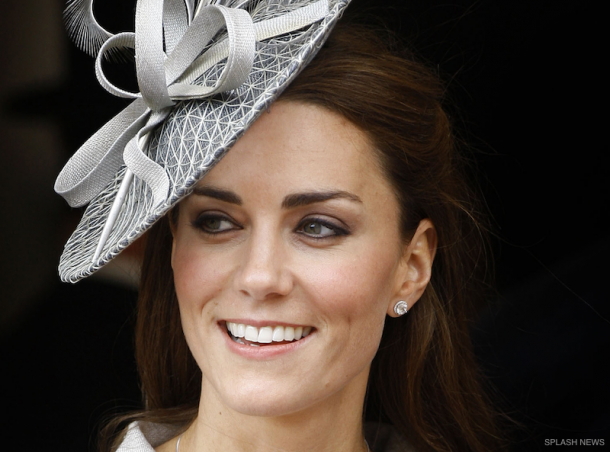 Kate Middleton wearing the Kiki McDonough Grace earrings