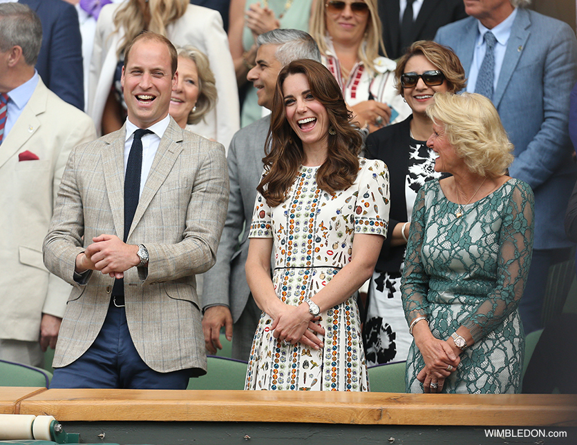 William and Kate watch Andy Murray win the men’s finals at Wimbledon