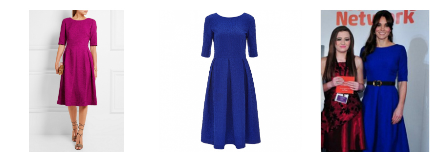 Kate Middleton wearing Saloni
