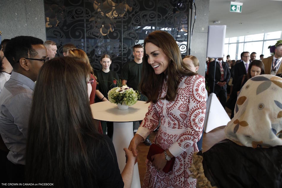 William and Kate attend an event celebrating young people