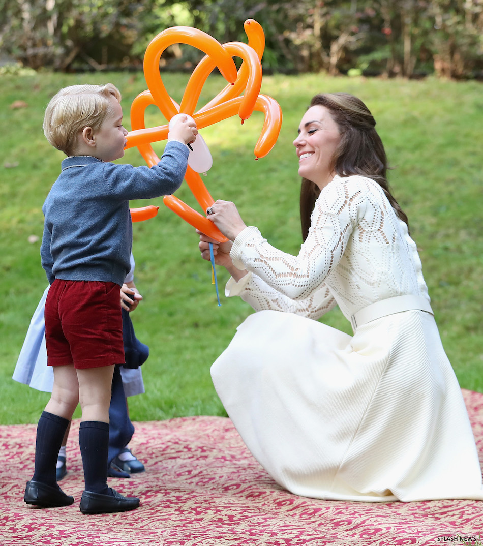 Will, Kate, George & Charlotte attend a Children’s Party at Government House in Victoria, Canada