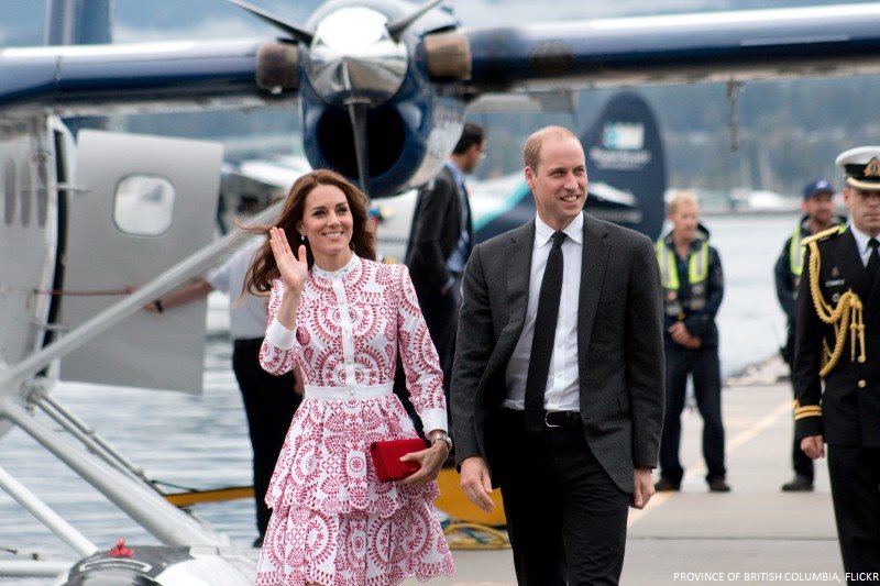 William, Kate and the Sea Plane