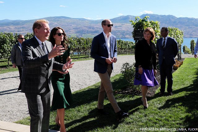 Kate Middleton at the Taste of British Columbia festival