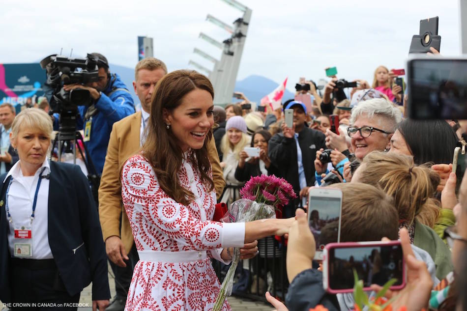William and Kate met with locals in Vancouver