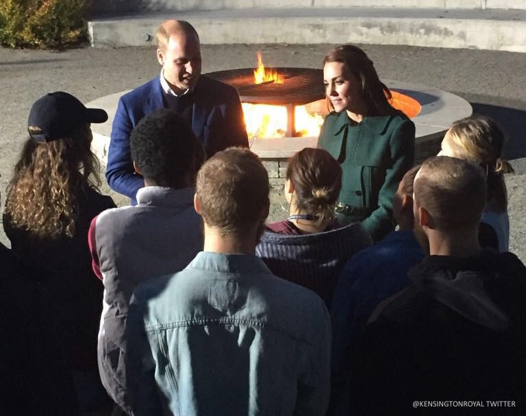 William and Kate in Whitehorse, Yukon