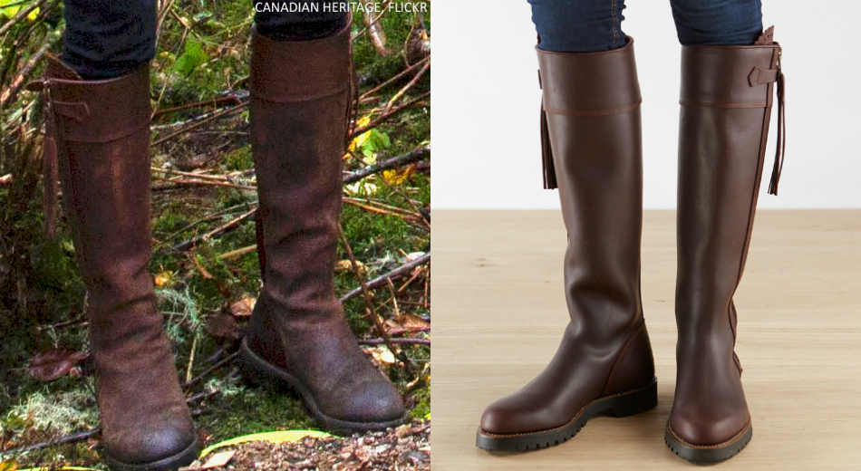 Kate Middleton wore her Penelope Chilvers boots in Bella Bella Great Bear Rainforest